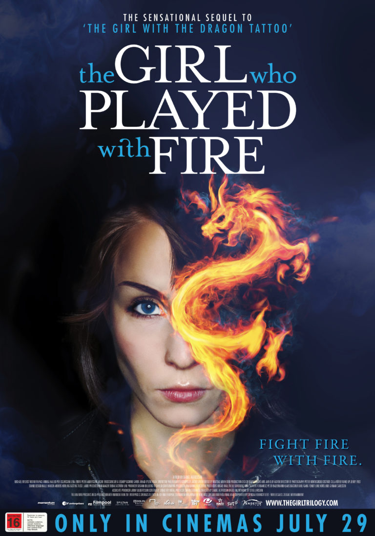 The Girl who Played with Fire poster