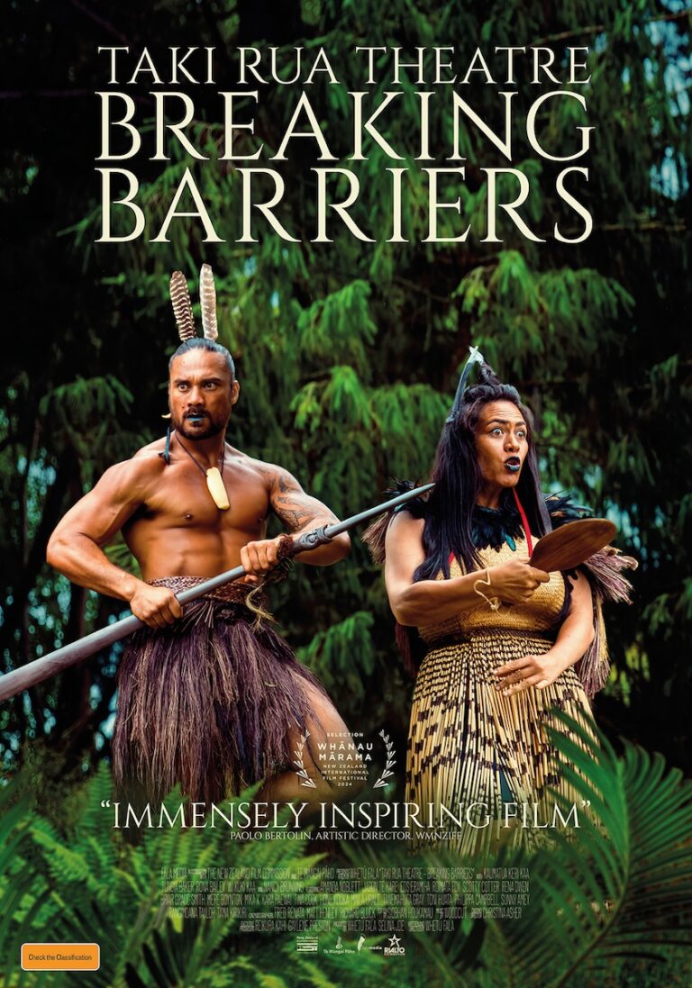 Taki Rua Theatre – Breaking Barriers poster