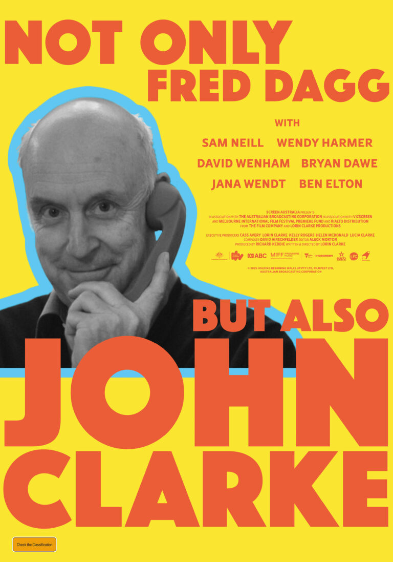 But Also John Clarke poster