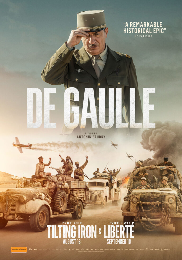 De Gaulle – Tilting Iron, Liberte (NZ) poster