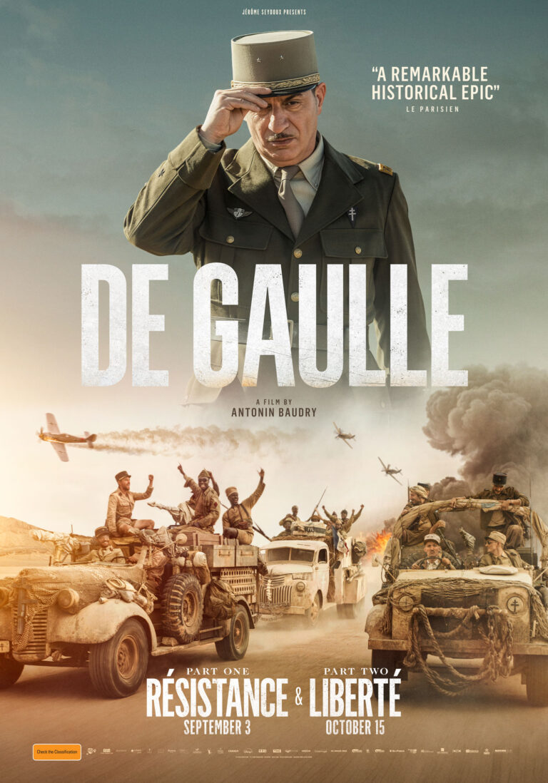 De Gaulle – Resistance, Liberte (AUS) poster
